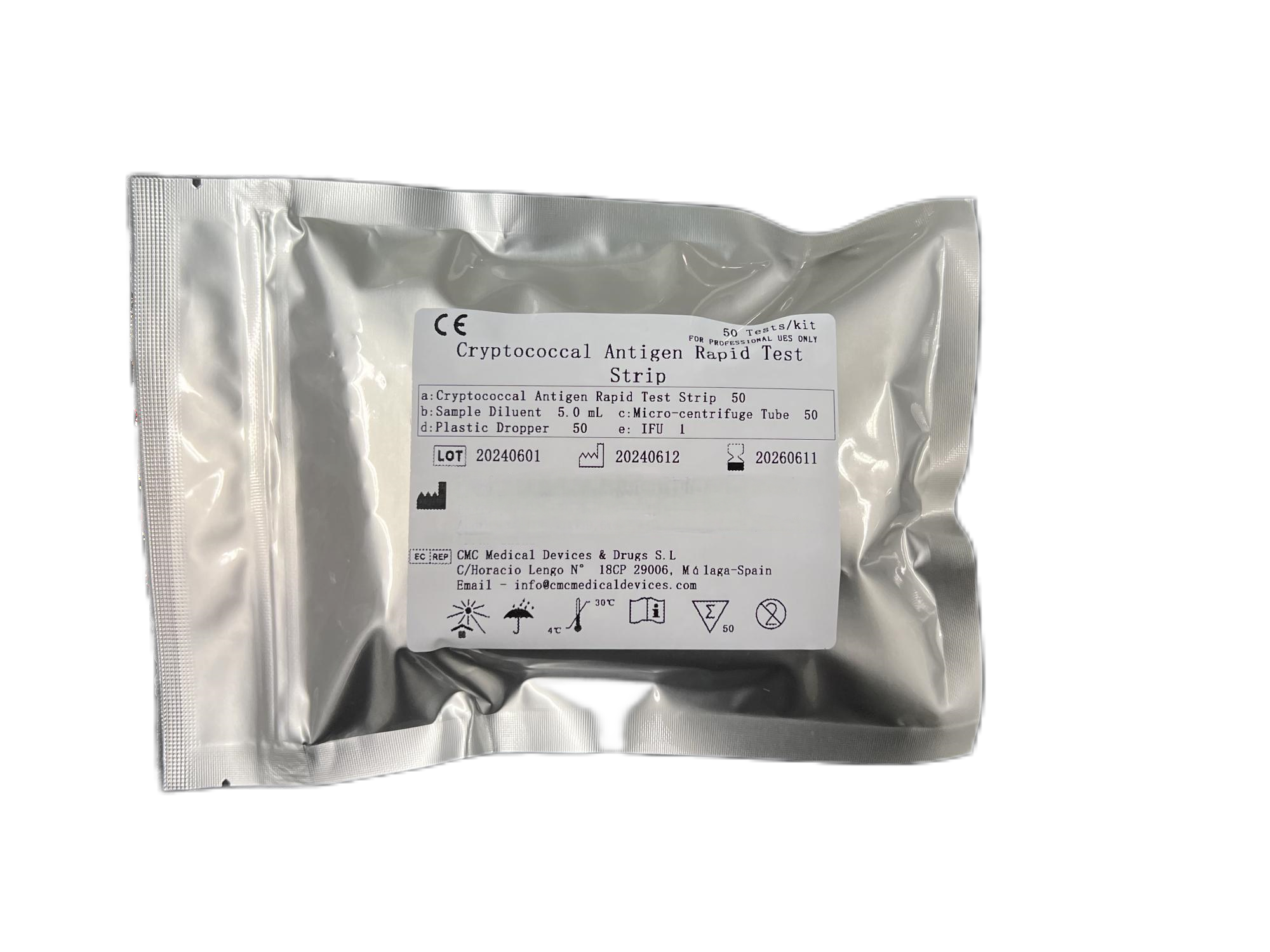 Cryptococcal Antigen Rapid Test Strip